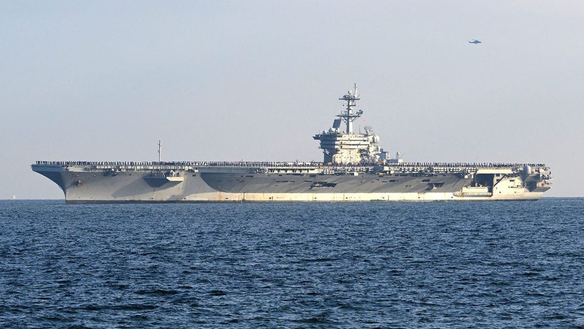 USS George Washington sailor reported overboard near Australia, search ends