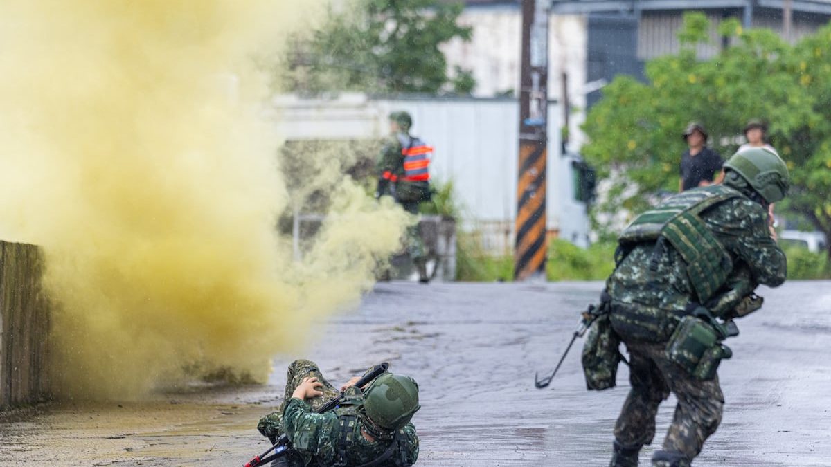 A Chinese blockade could cripple Taiwan’s electricity, war game warns