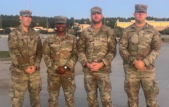 Four US soldiers save man who collapsed outside Polish KFC
