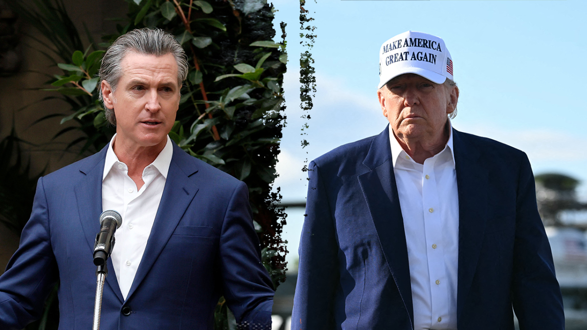 Newsom v Trump military case heard by Supreme Court justice’s brother
