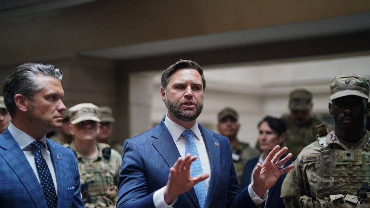 Vance suggests National Guard mission in Washington may extend past 30 days