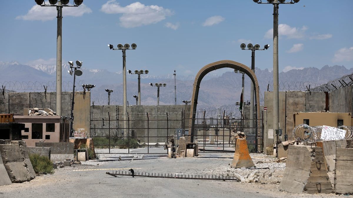 Trump says US working to take back Bagram Air Base from Taliban