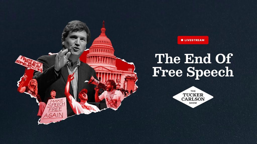 Tucker Carlson LIVE: The End of Free Speech w/ Michael Shellenberger