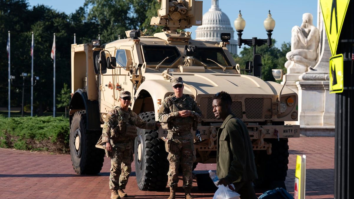 Georgia to send National Guard troops to DC