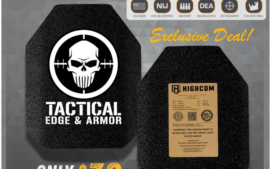 HIGHCOM Guardian Plates Just $39