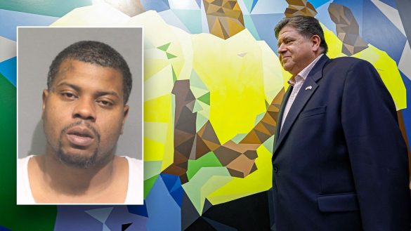 Gov. JB Pritzker scrubs photo he took with city ‘peacekeeper’ later charged with murder