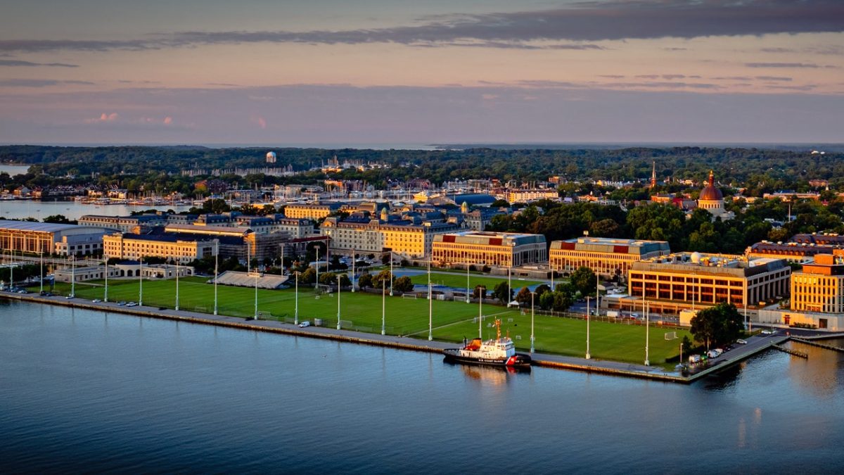 US Naval Academy in Annapolis on lockdown