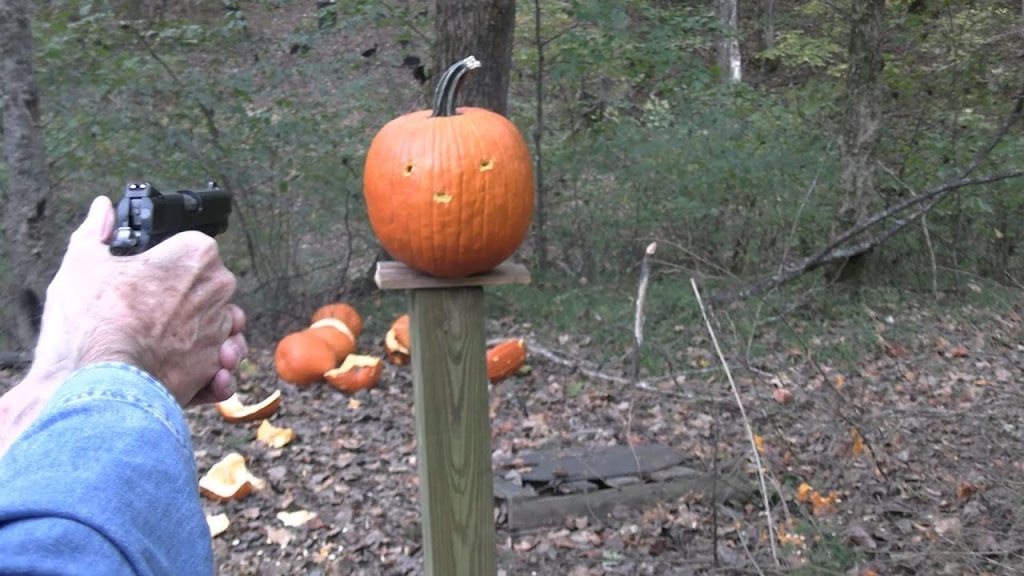 Pumpkin Carving  2025 with a 45 ACP