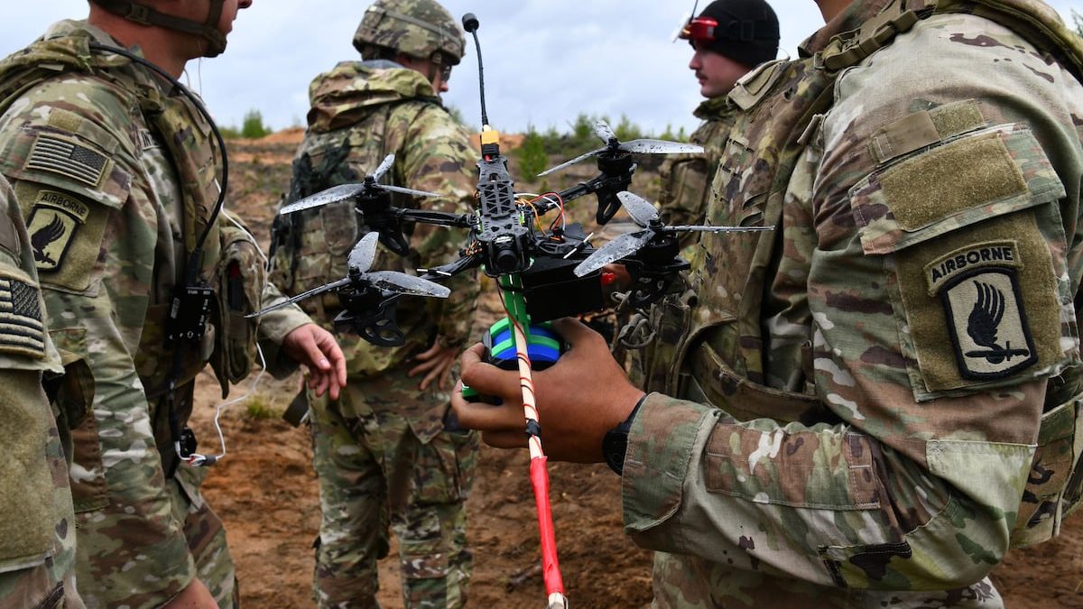 Drones could replace large US Army units in Europe, expert suggests