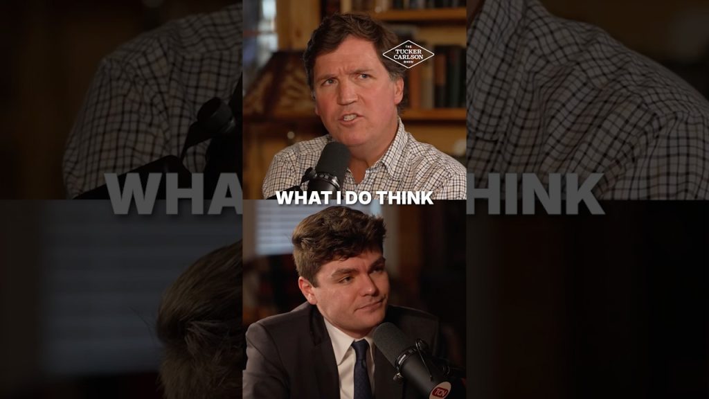 Tucker Carlson Confronts Nick Fuentes