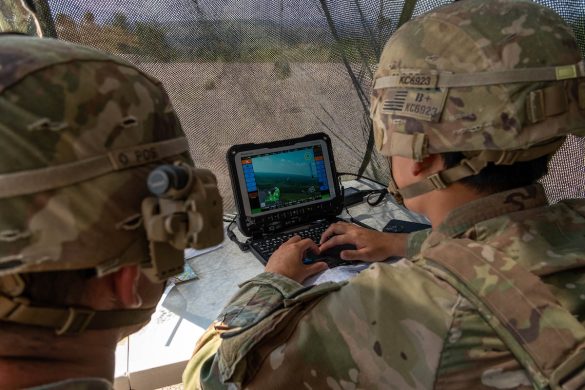 Armored soldiers get first live-fire work on Switchblade 600