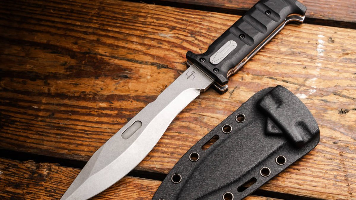 Boker Extension Knife Flips Between Kukri and Drop Point