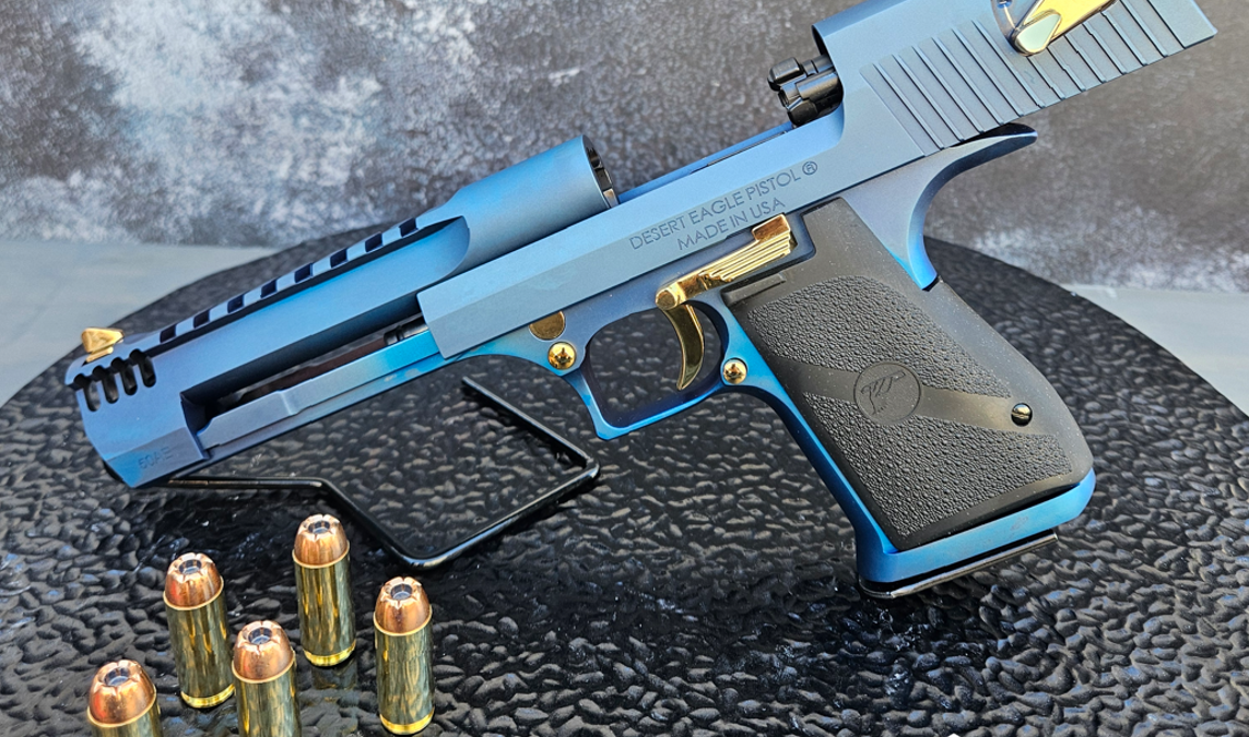 Desert Eagle Carbo Blue: The .50 AE Powerhouse