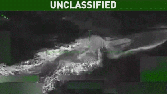 Trump releases video of US destroying drug sub carrying fentanyl in Caribbean