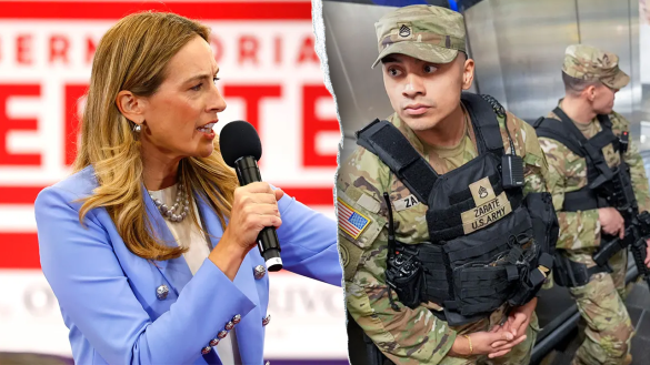 Democrat says soldiers in cities ‘makes people less safe’ during debate