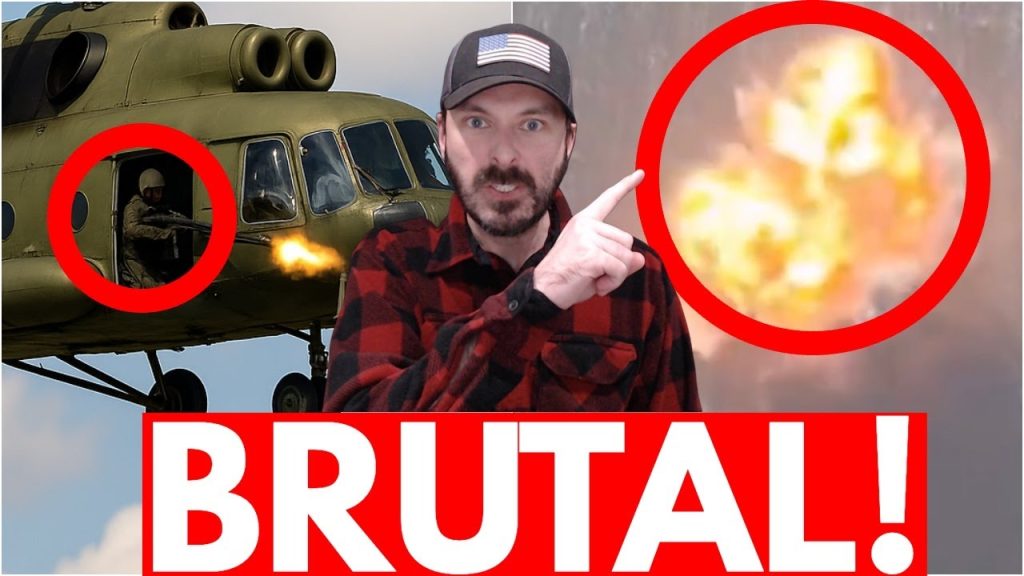 Ukraine HAMMERS Russia, INSANE Helicopter Video Surfaces