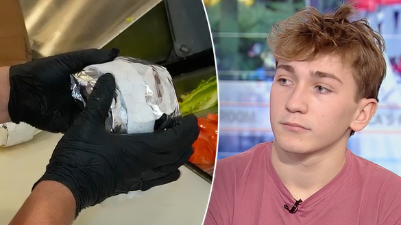 Long Island teen offers free meals to veterans year-round at burger shop