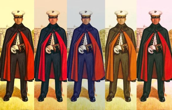 Attention, ladies: You can now wear the iconic Marine Corps boat cloak