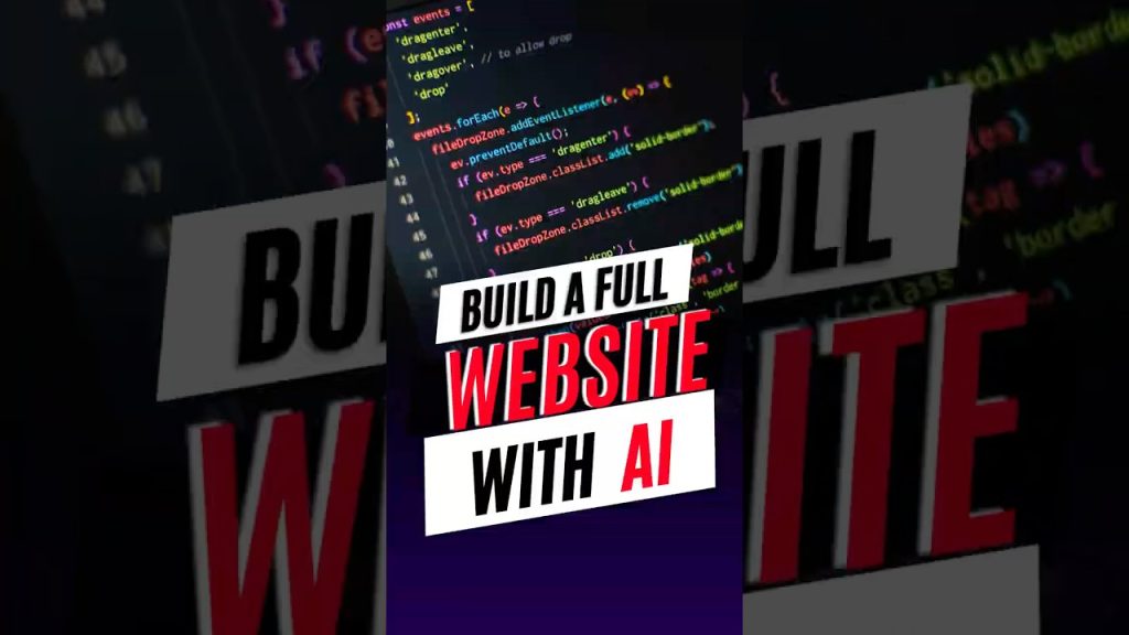 How to build a full website with Ai #aivideo #website #webdevelopment #viral #contentcreator