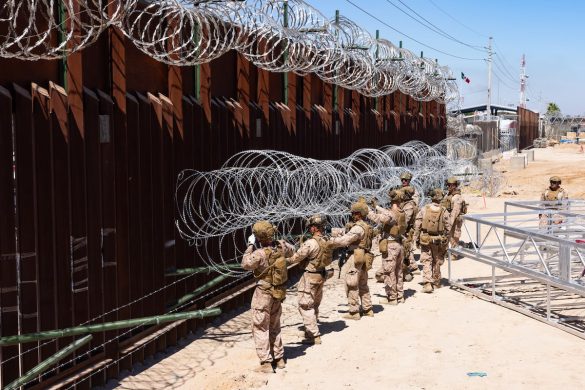 Marines deployed to Arizona’s southern border to support security