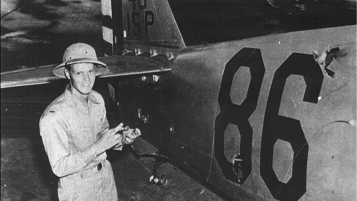 The pajama pilot over Pearl Harbor