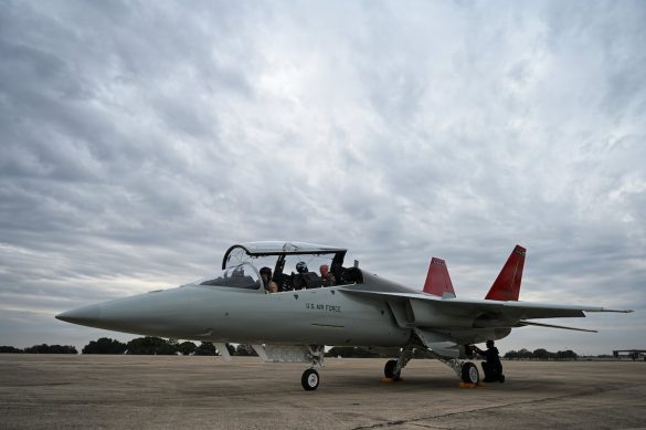 US Air Force instructor pilots have first T-7 in training milestone