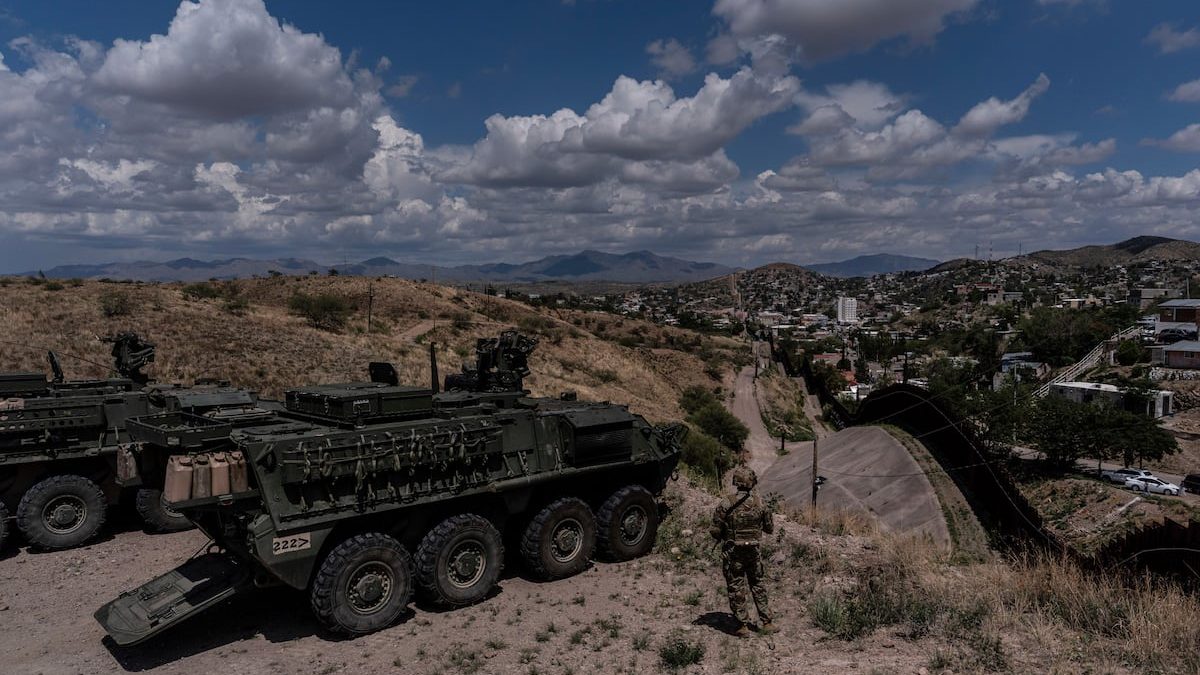 Trump administration adds militarized zone in California along border