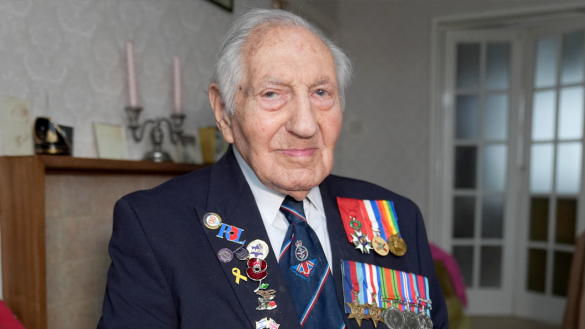 101-year-old veteran Mervyn Kersh says UK has gone ‘downhill’ after WW2