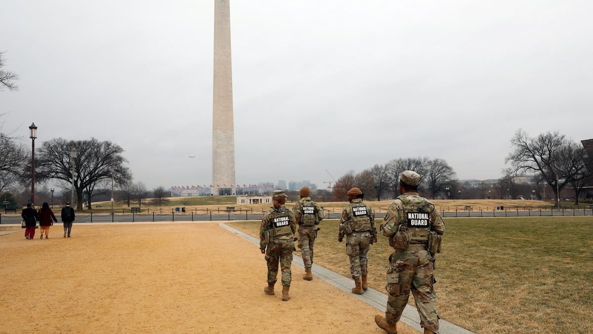Guard troops to stay on DC streets through 2026