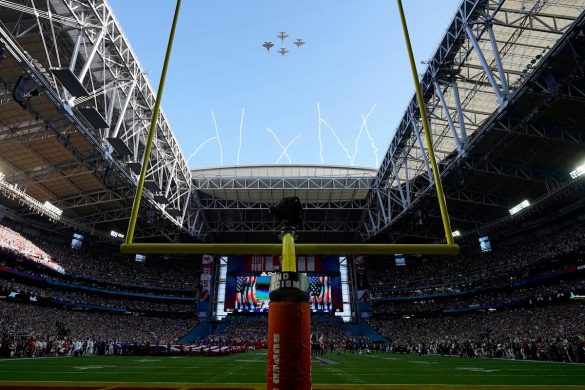 Air Force, Navy aircraft to take to the skies for 2026 Super Bowl