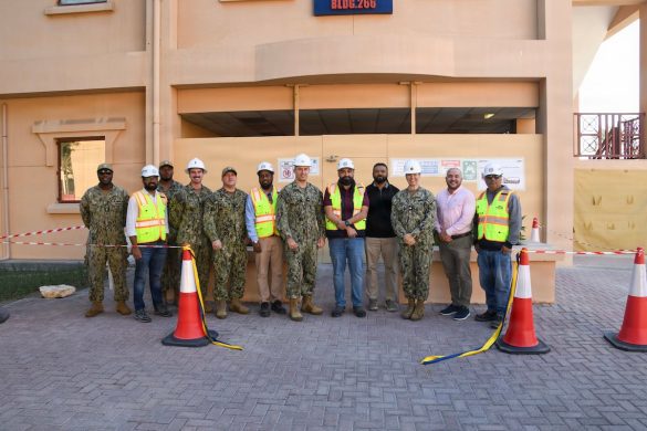 Bahrain naval base begins  million barracks renovation