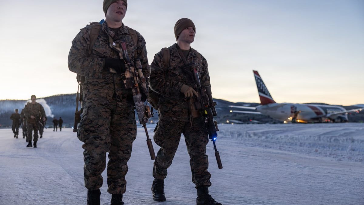 US Marines flew on New England Patriots’ private jet to Norway