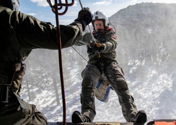 Navy crew helped rescue F-16 pilot after ejection over California