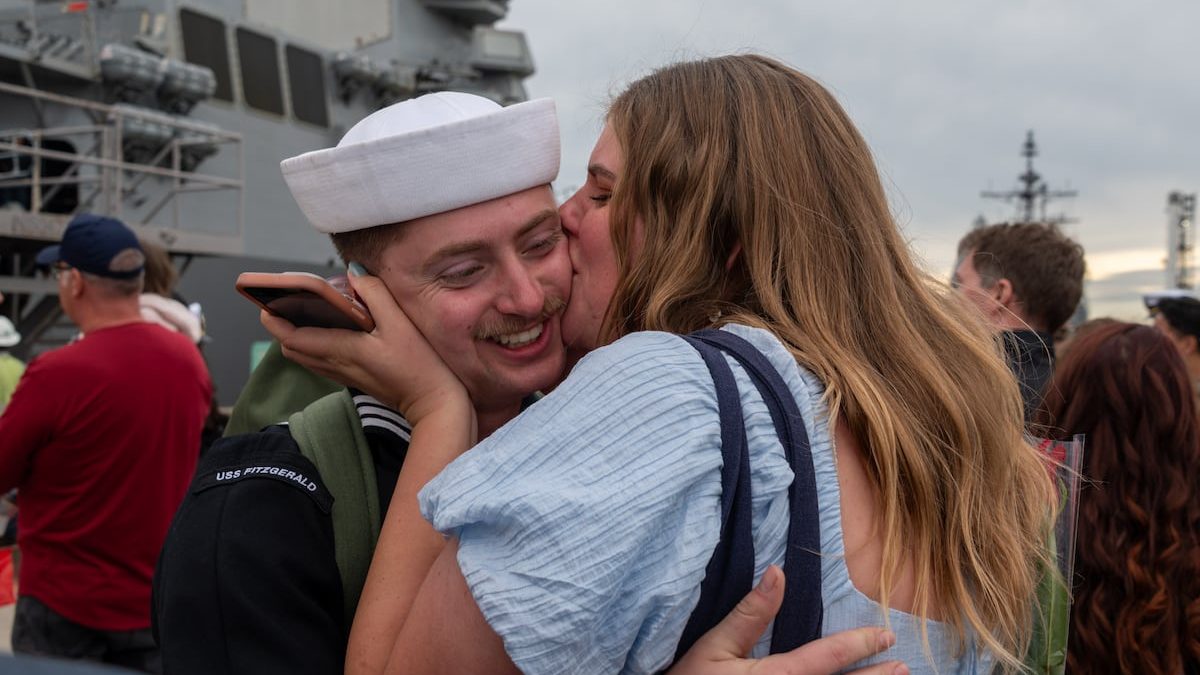 USS Fitzgerald returns home after more than half a year abroad