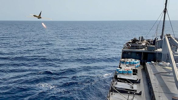 US naval vessels face Iran drone saturation attacks, expert says