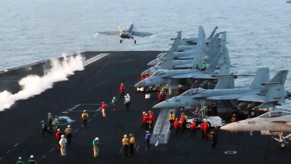 US military launches airstrikes against ISIS targets in Syria
