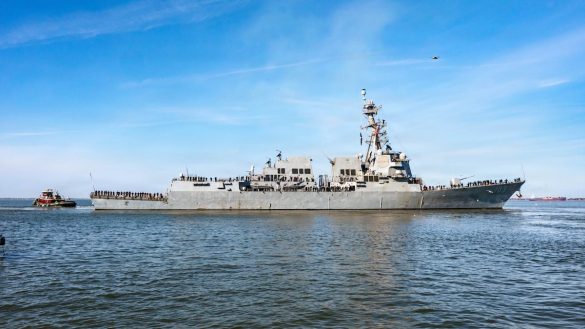 Navy fires commanding officer of USS Truxtun following collision with supply ship