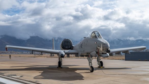 Hill Air Force Base bids farewell to A-10 depot mission as final Warthog departs