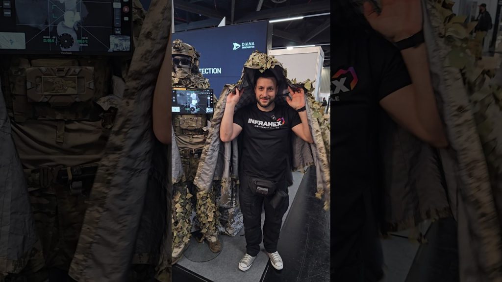 Thermal cameras,  DJI drones and invisibility cloaks