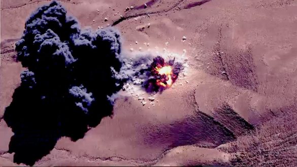 CENTCOM conducts 10 military strikes against 30 ISIS targets in Syria