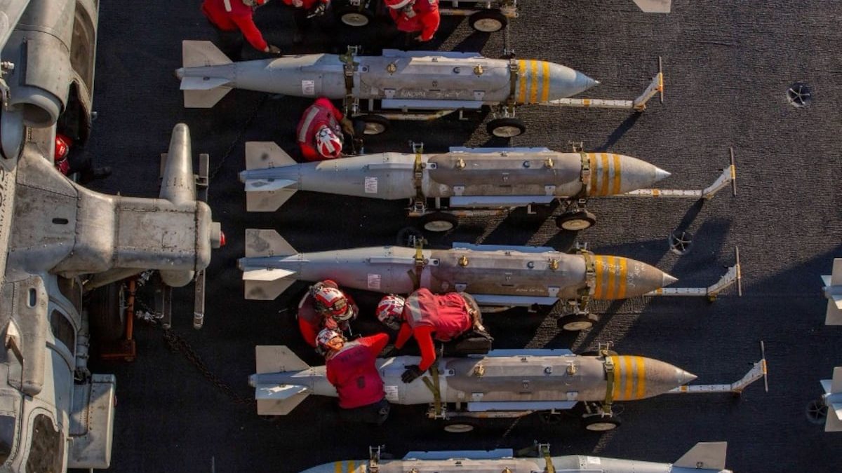 Bombs headed for Iran in Operation Epic Fury don names of US sailors