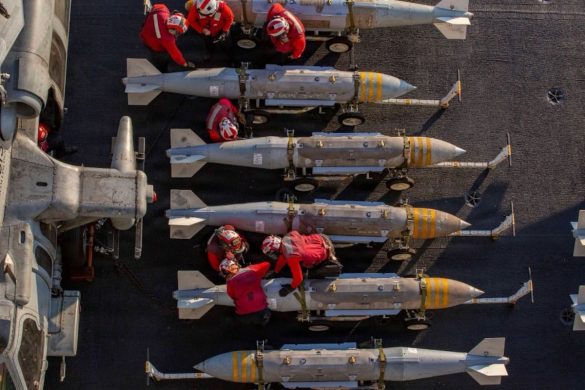 Bombs headed for Iran in Operation Epic Fury don names of US sailors