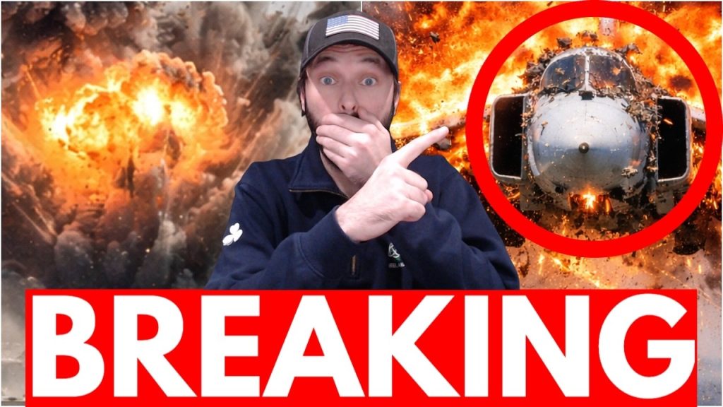 Fighter Jet SHOT DOWN As Bombs LIGHT UP Iran *ATTACK FOOTAGE*