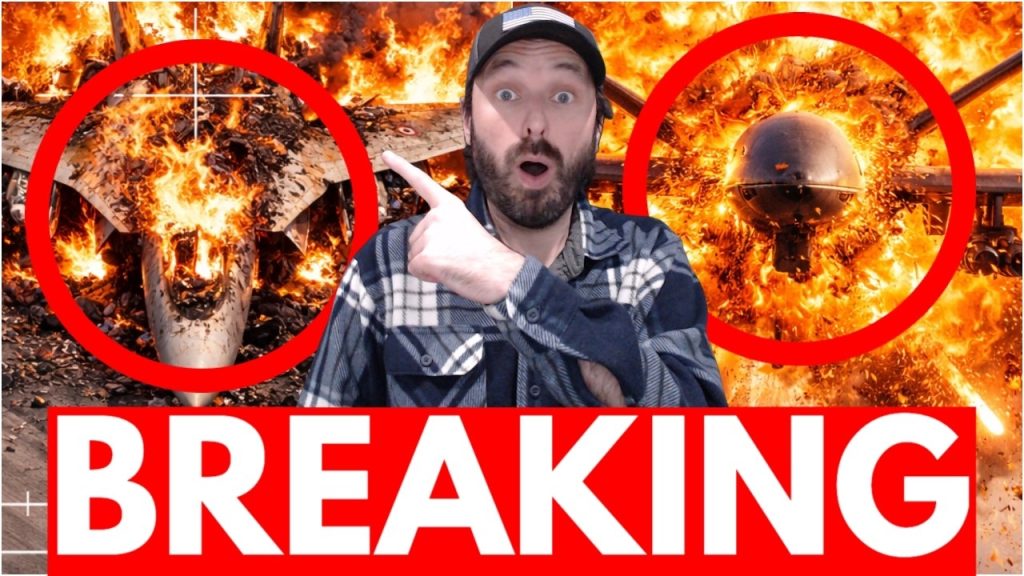 Iran Air Force OBLITERATED – U.S. Drones SHOT DOWN