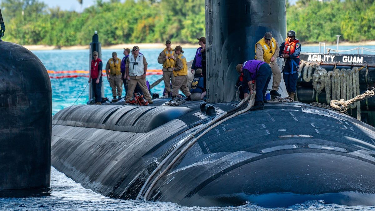 Australian submariners have a brush with Iran war