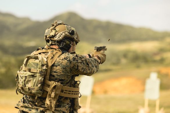 Marines approve red dot optics for pistol qualification — under one condition