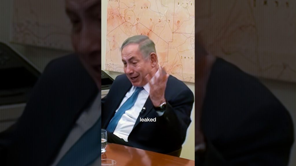 Leaked Footage Catches Netanyahu…