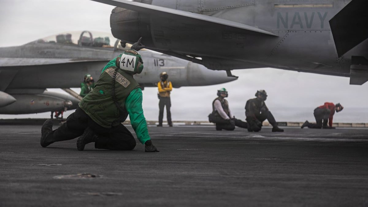 Sailor injured during flight operations aboard carrier USS Abraham Lincoln