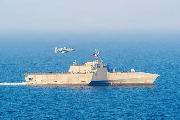 Two US counter-mine ships based in the Middle East are now in Singapore, Navy says