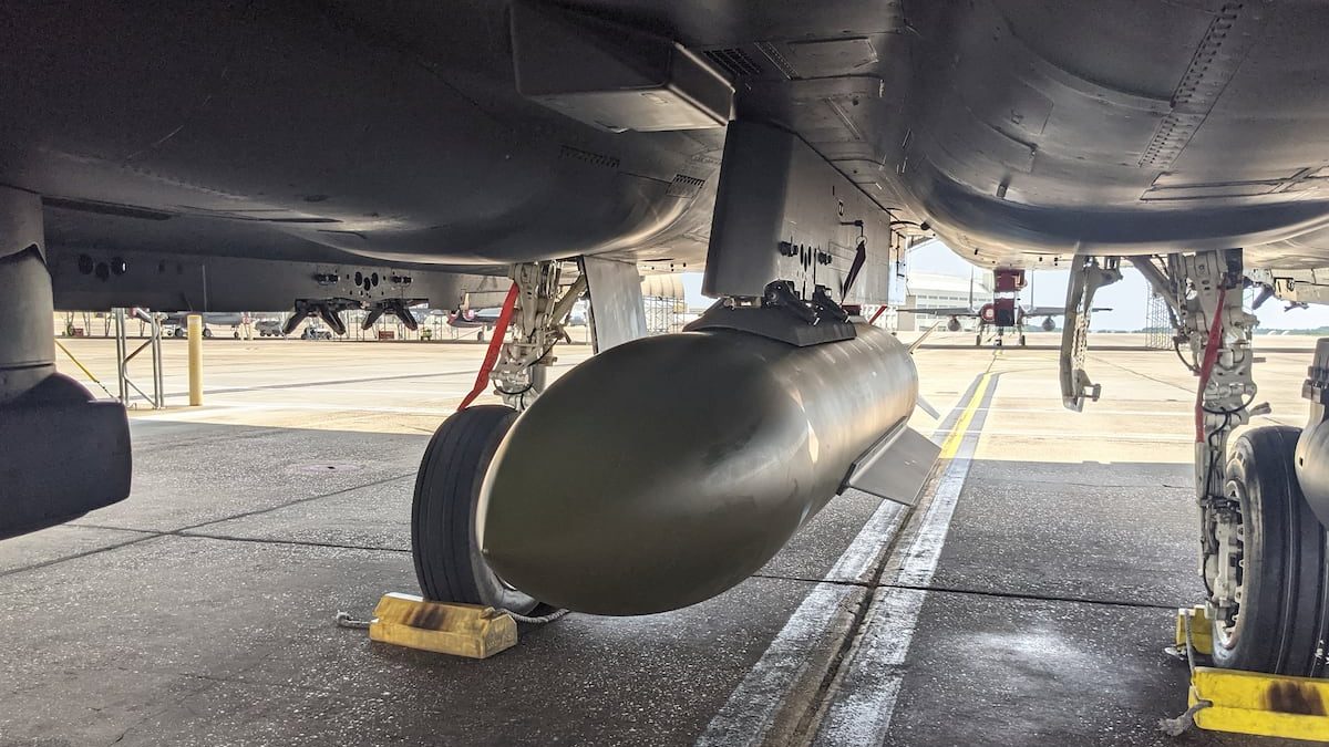 US strikes Iranian underground missile storage with 5,000-pound penetrator